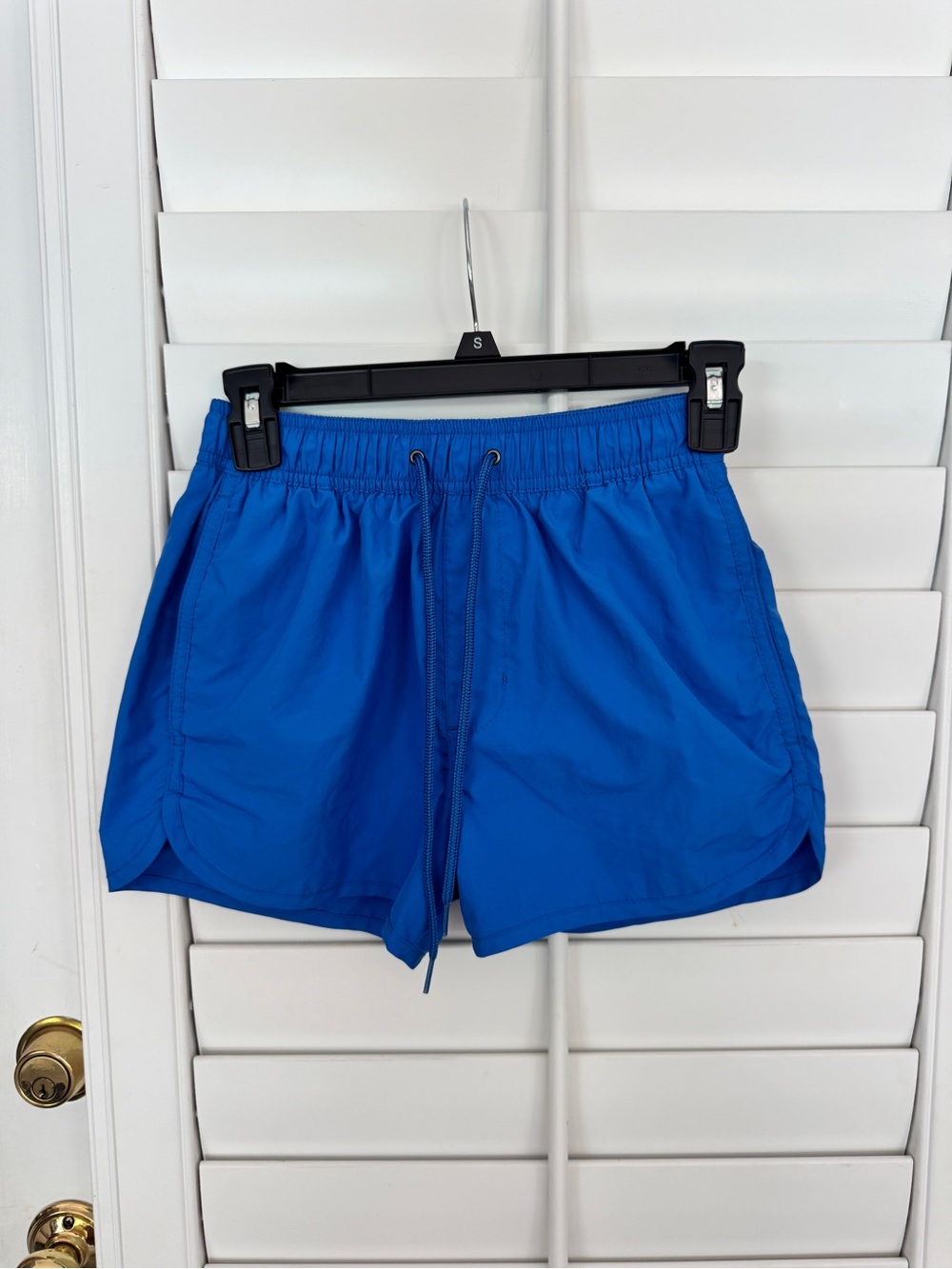 H&M Men's Athletic Drawstring Shorts - Royal Blue